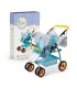 Carrito gemelar para muñecos con bolso 36-52 cm Sweet Moon El Corte Inglés